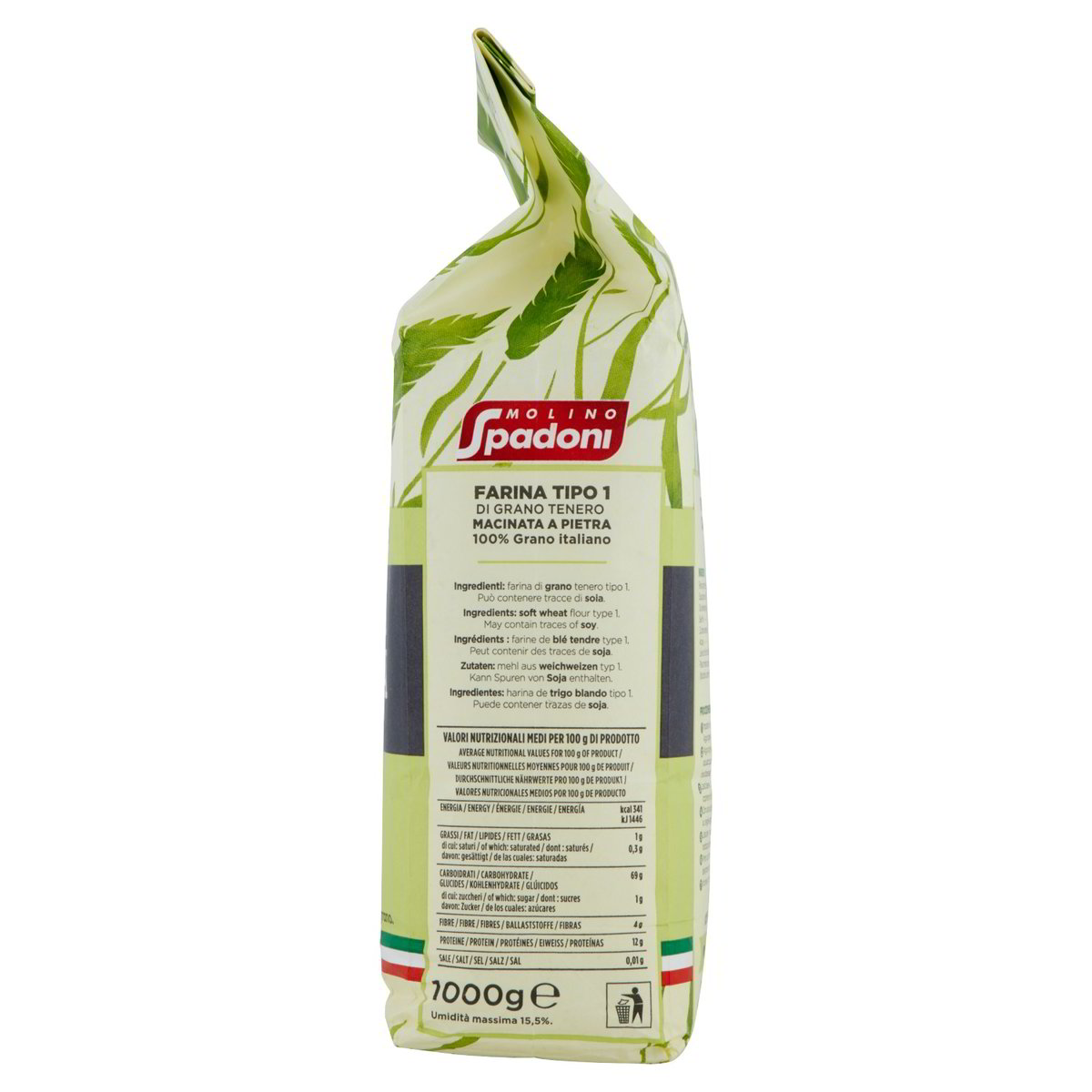 Farina di grano tenero macinata a pietra Tipo 1