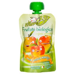 Frullato biologico Mela, pesca e mango