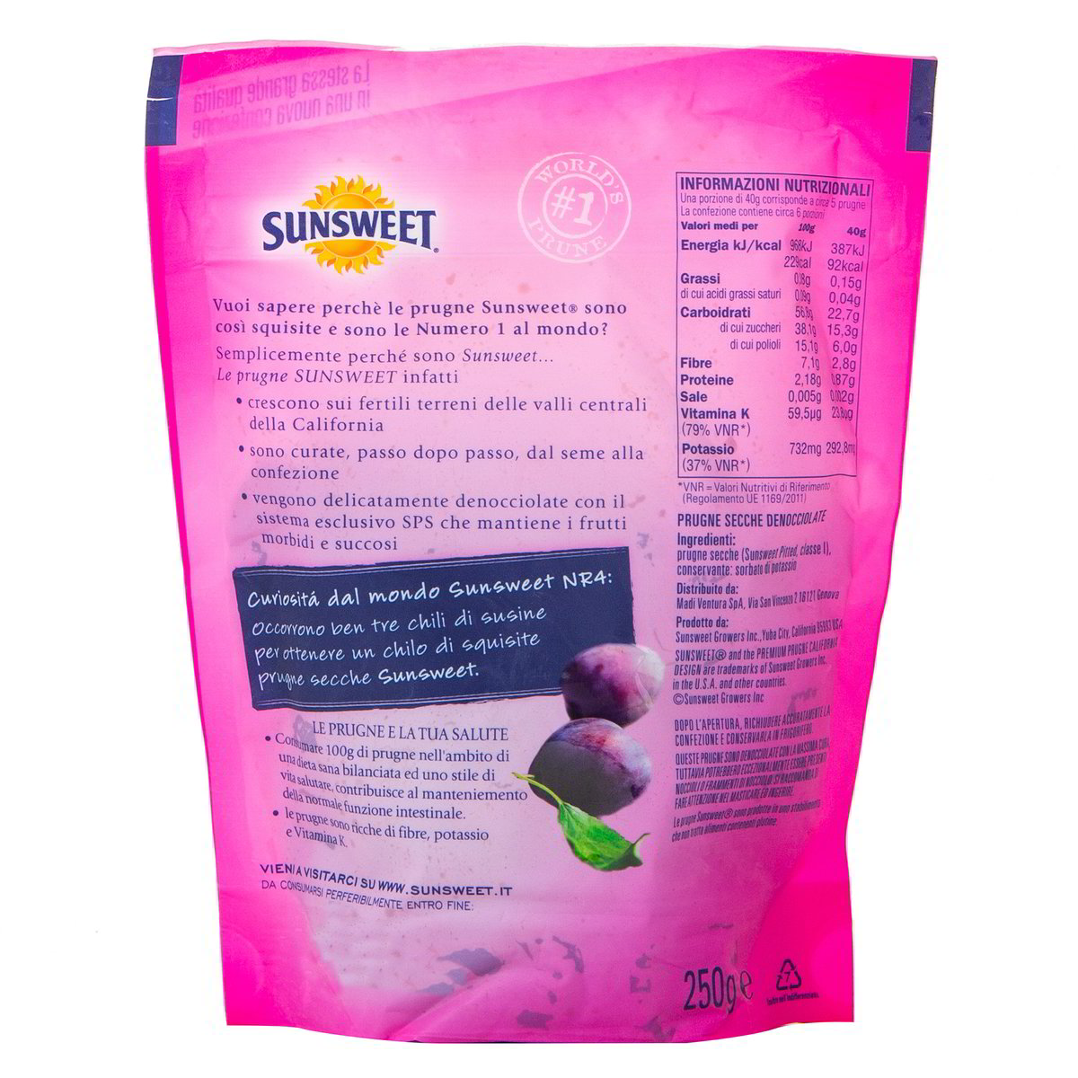 Sunsweet Prugne