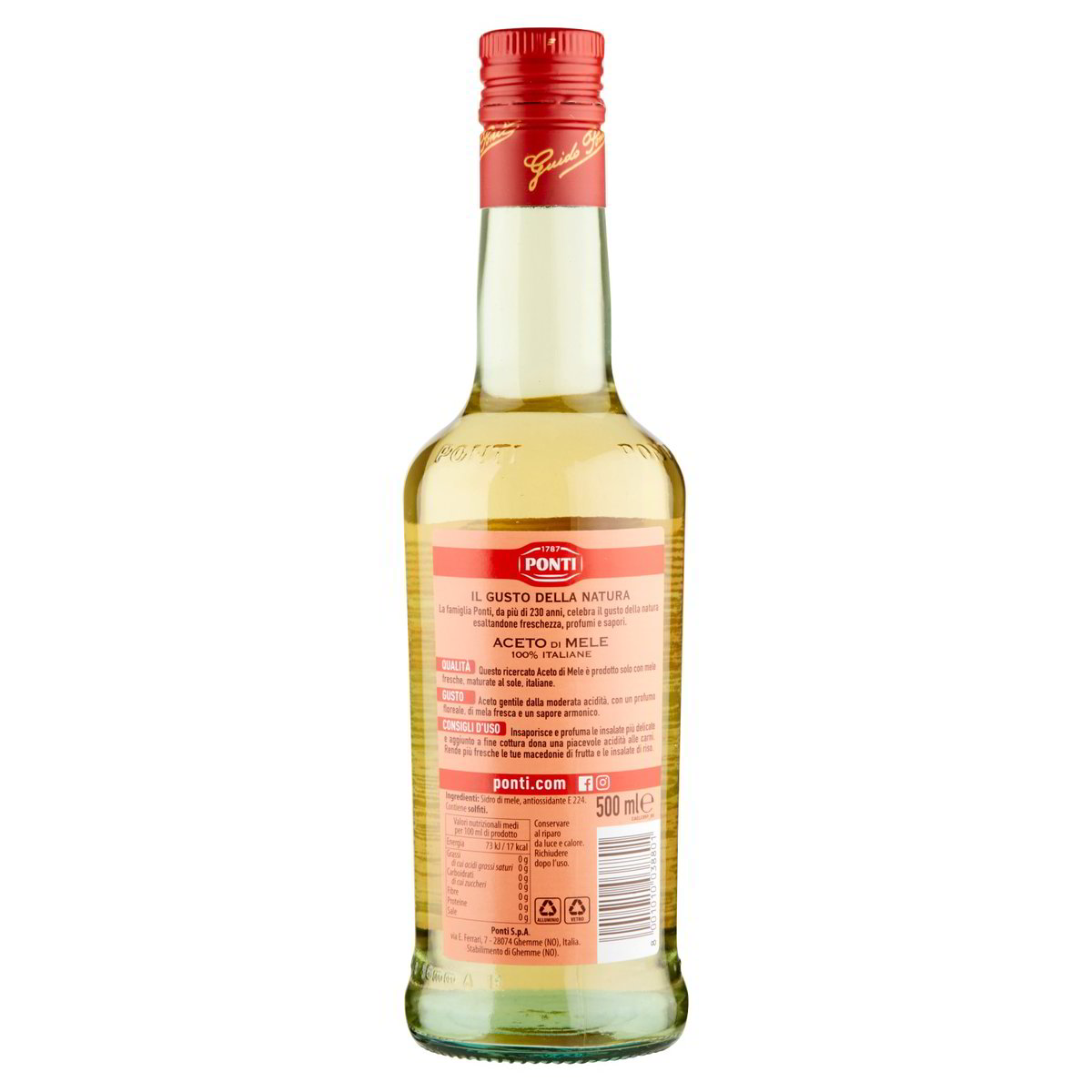 Ponti Aceto di mele 100% italiane