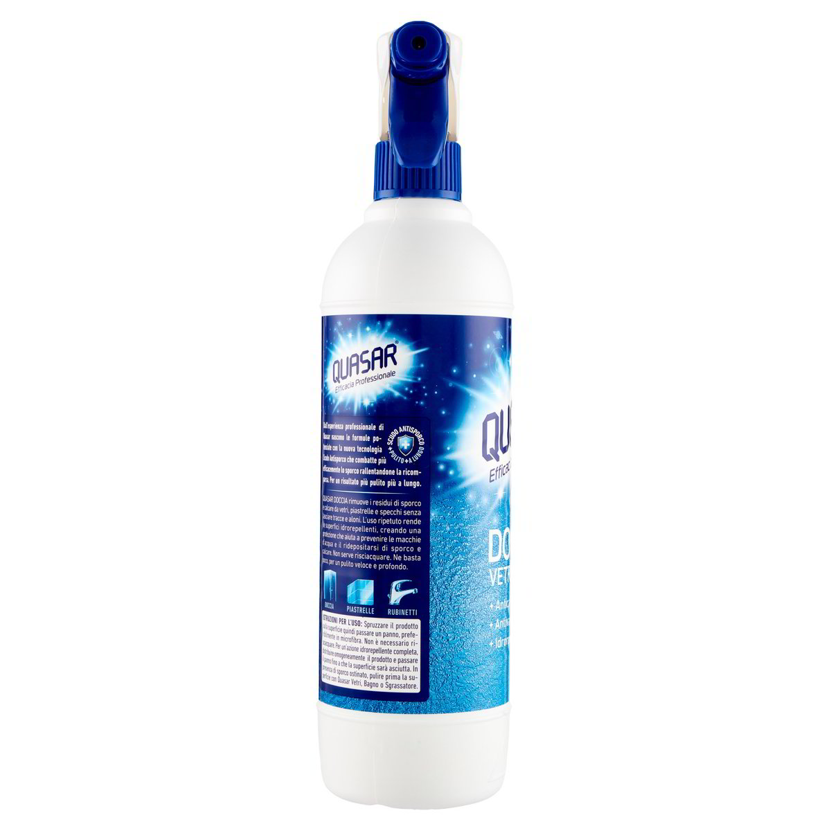 Quasar Detergente spray per doccia e vetri