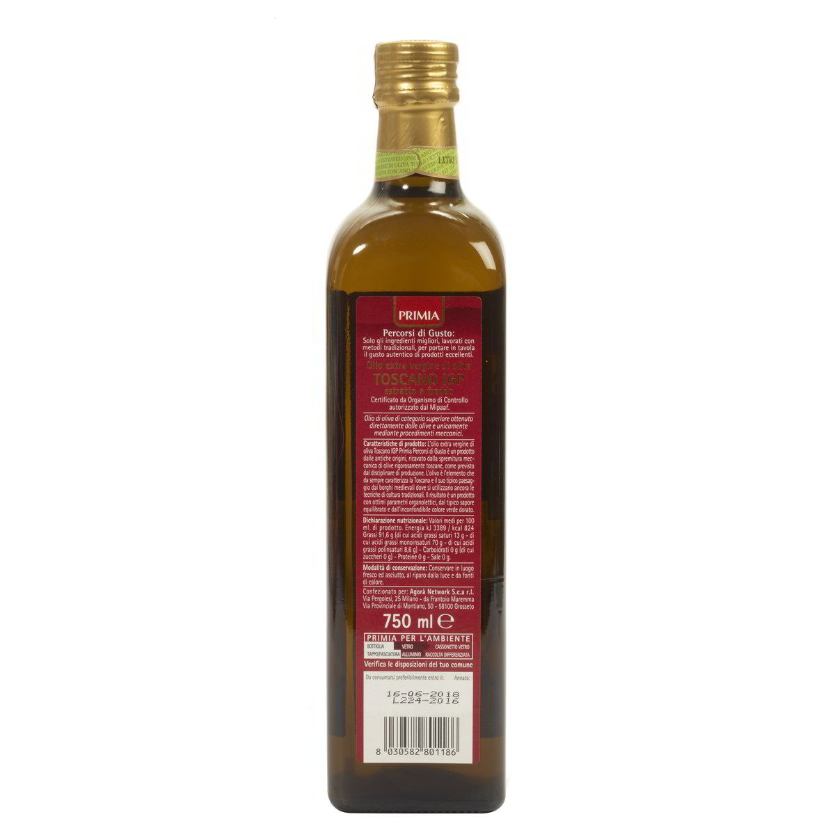Olio Extra Vergine Di Oliva Toscano