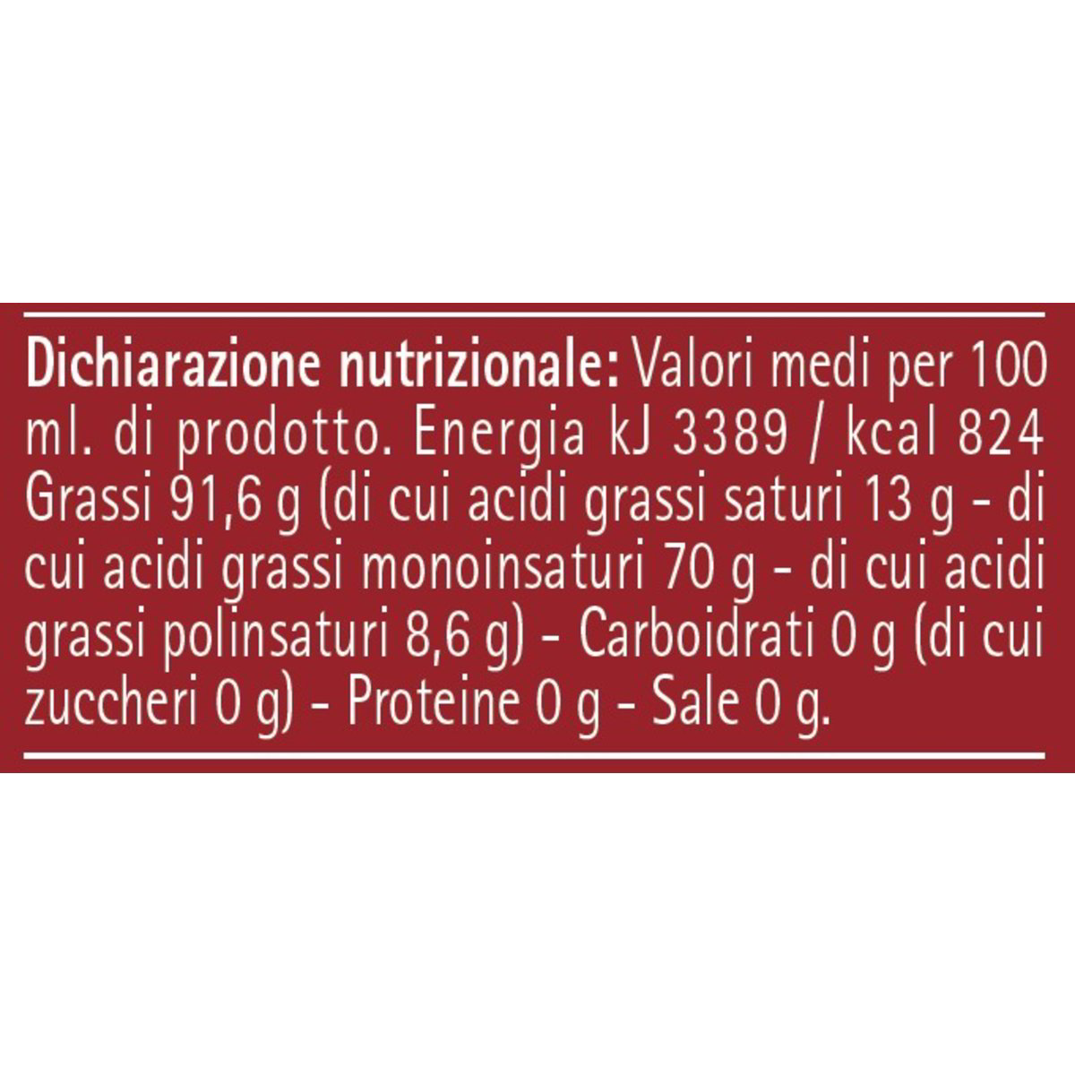 Olio Extra Vergine Di Oliva Toscano
