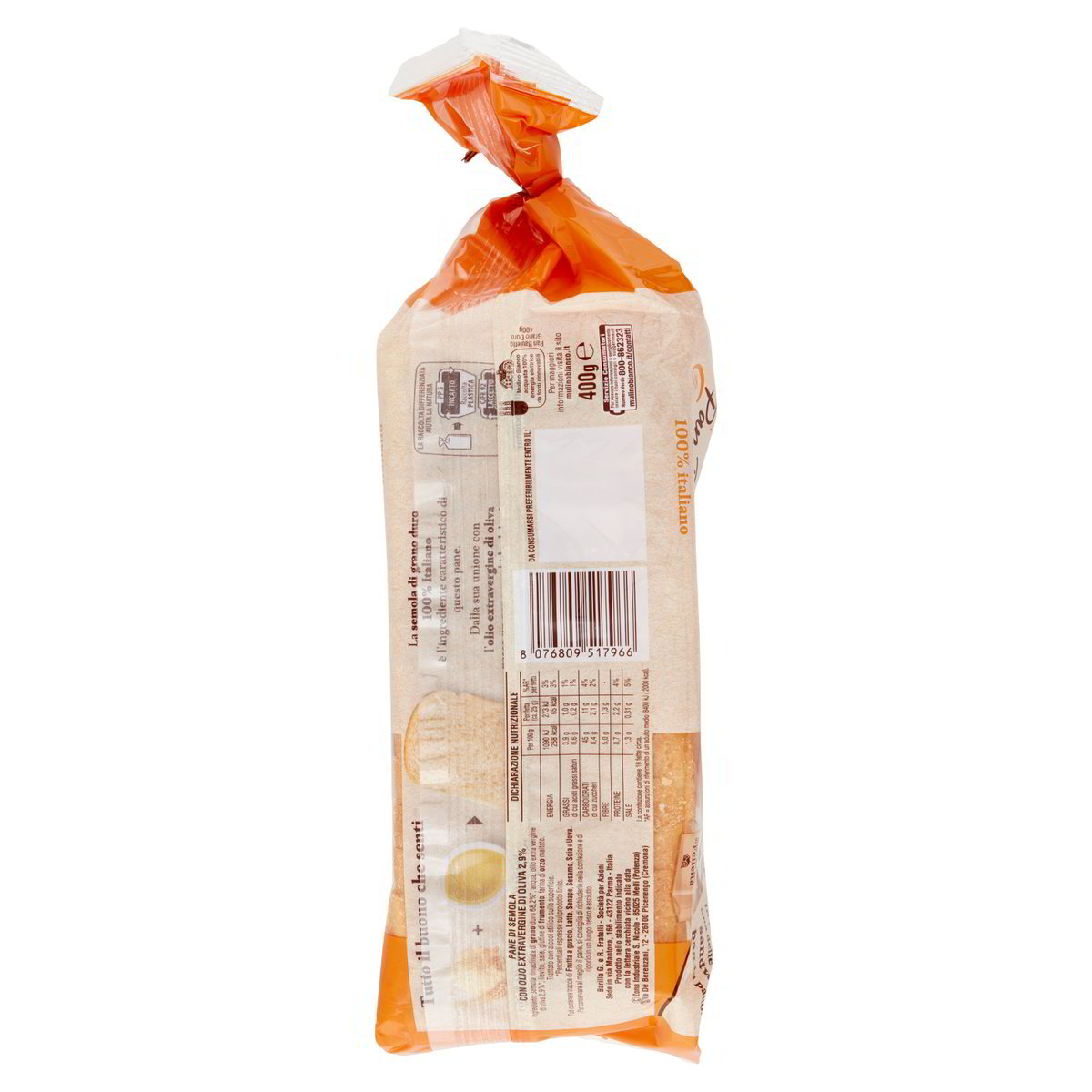 Pan Bauletto di grano duro