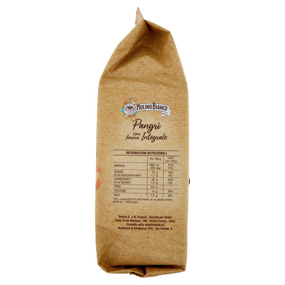 Pangrì grissini integrali