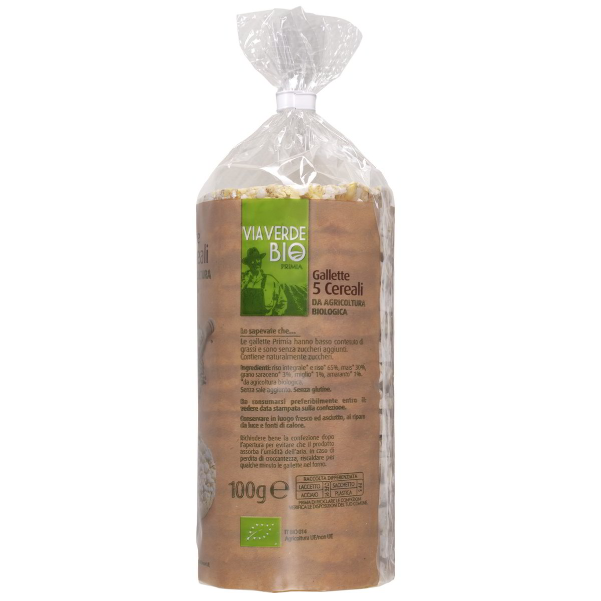 Gallette 5 cereali Via Verde Bio