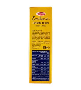 BARILLA – Pasta all'uovo Emiliane Farfalline