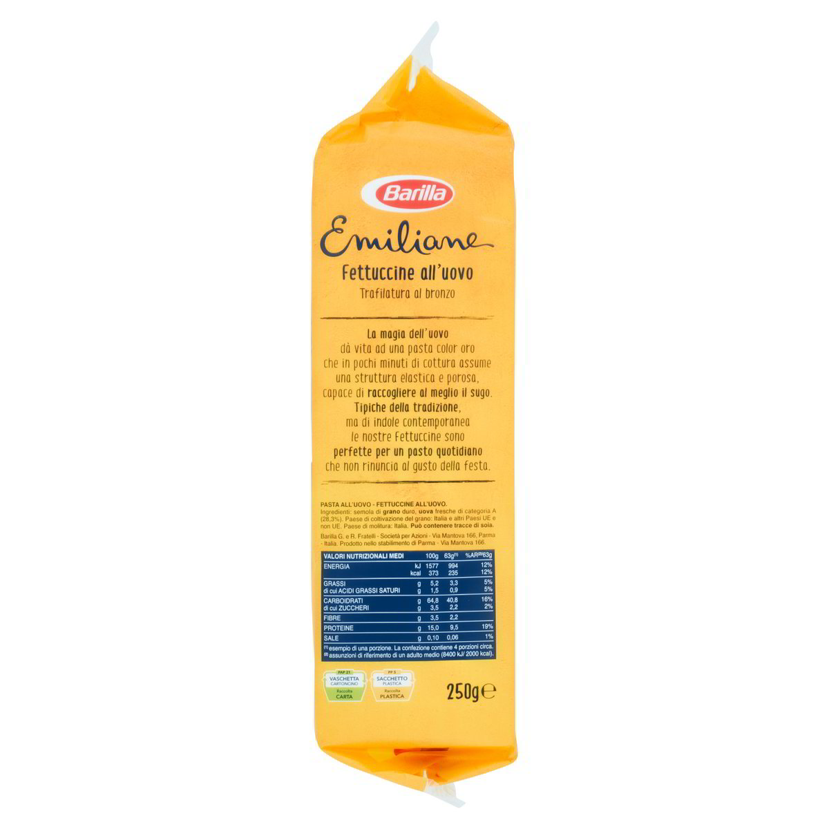 BARILLA – Fettuccine all'uovo Emiliane