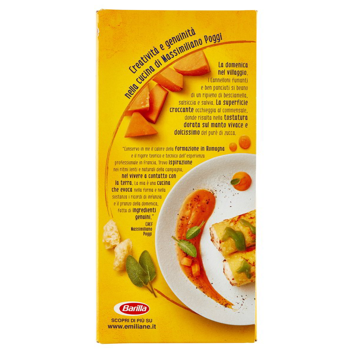 BARILLA – Cannelloni all'uovo Emiliane