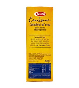 BARILLA – Cannelloni all'uovo Emiliane