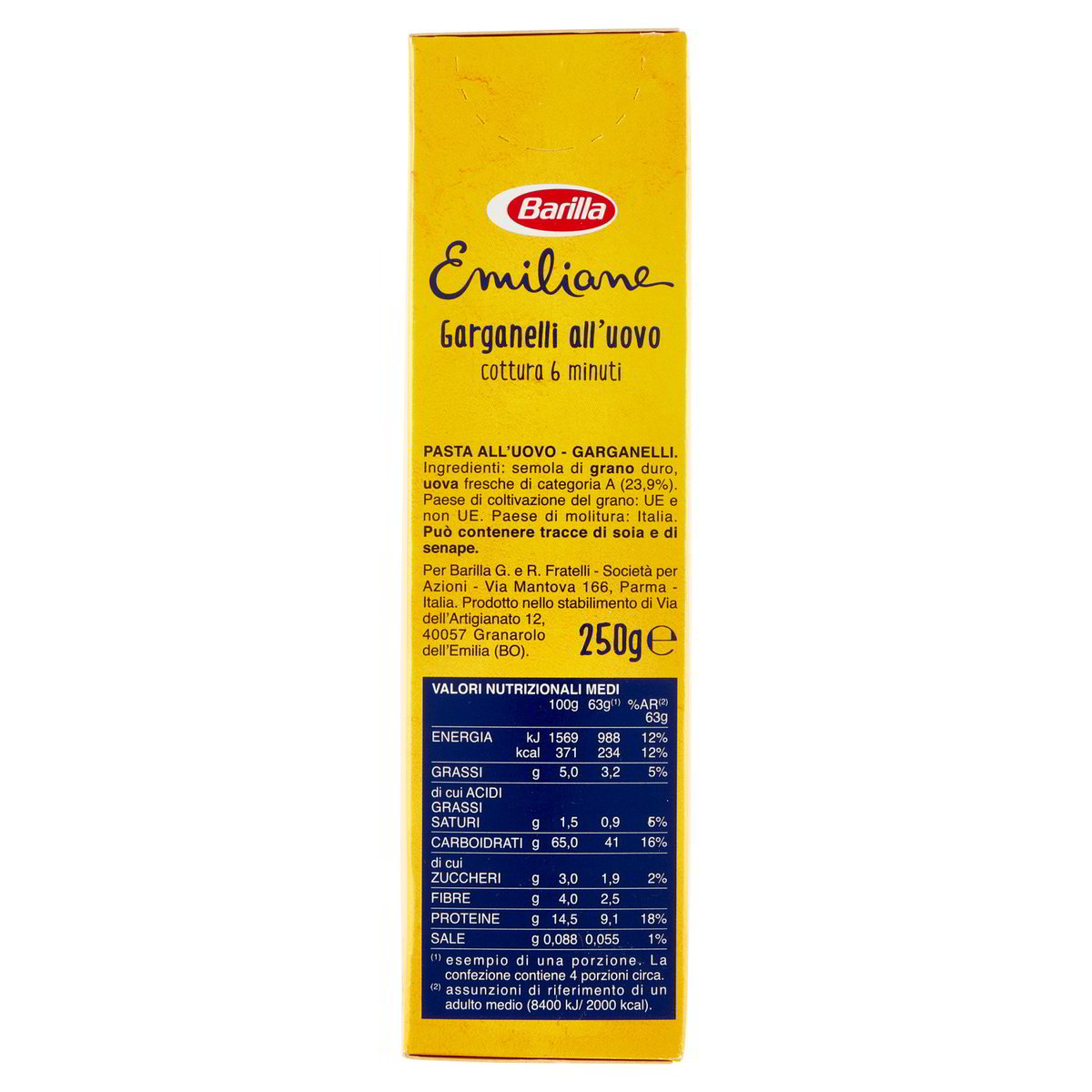 BARILLA – Garganelli Emiliane