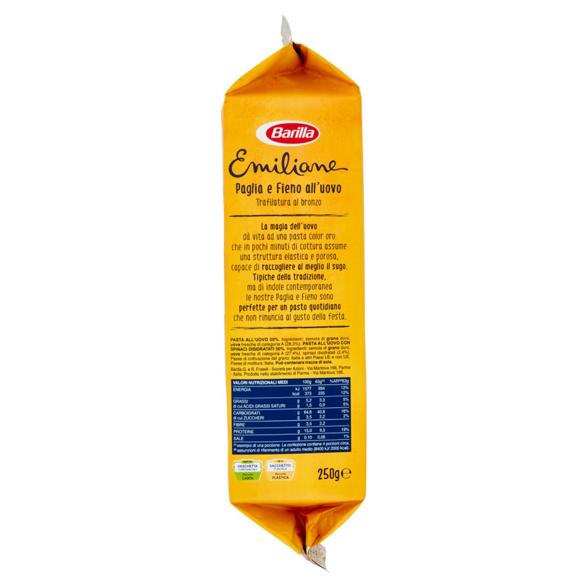 BARILLA – Paglia e fieno all'uovo Emiliane