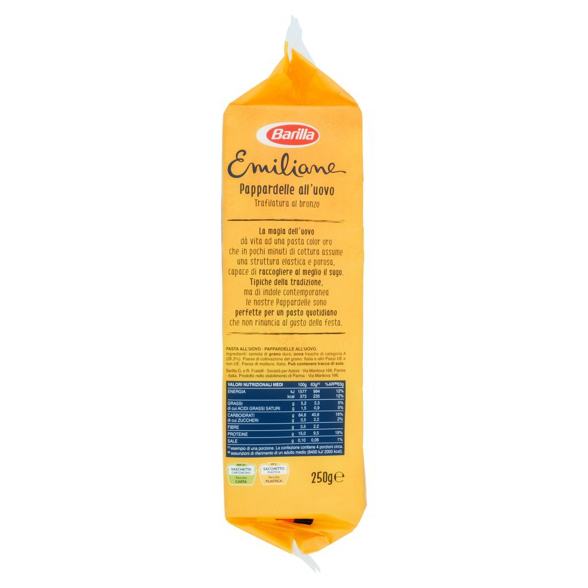 BARILLA – Pappardelle all'uovo Emiliane