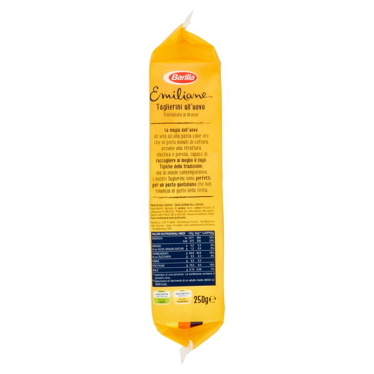 BARILLA – Taglierini all'uovo Emiliane