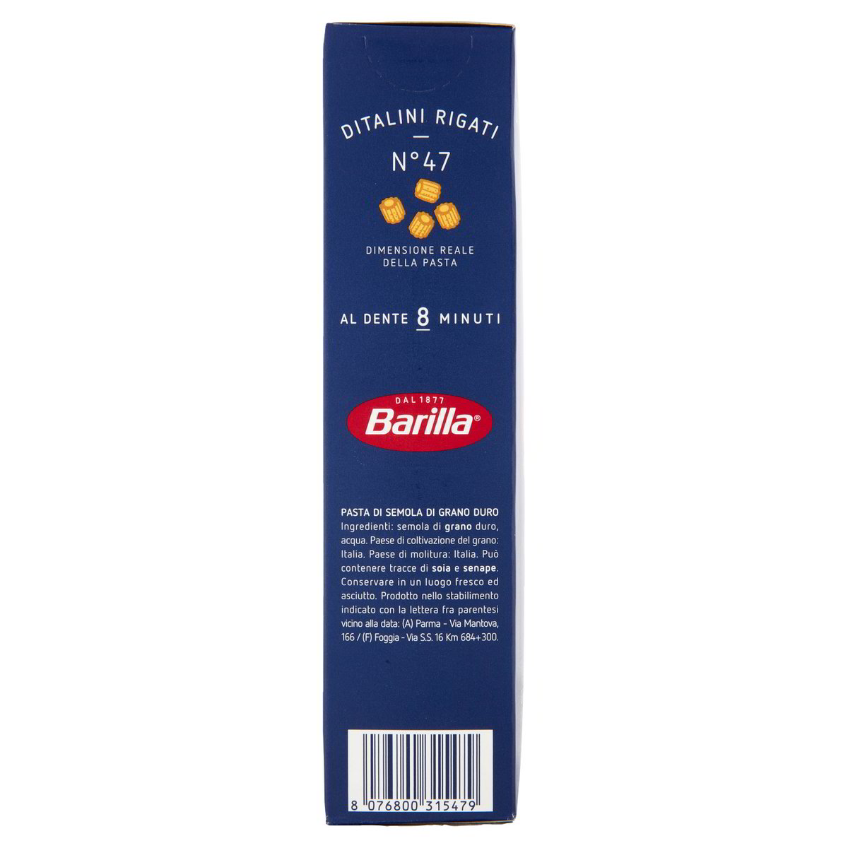 BARILLA – Ditalini rigati n.47