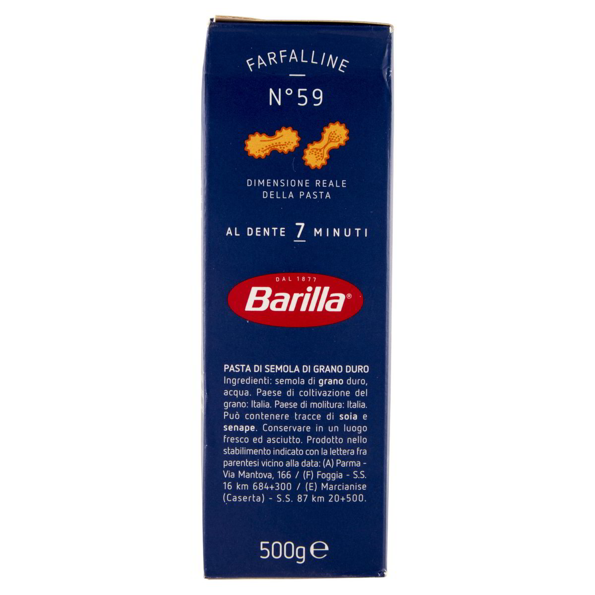 BARILLA – Farfalline n.59