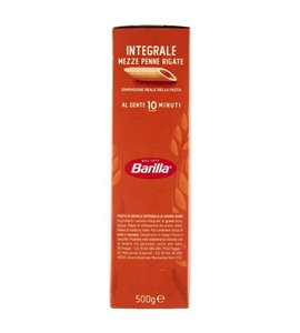 BARILLA – Mezze penne rigate integrali