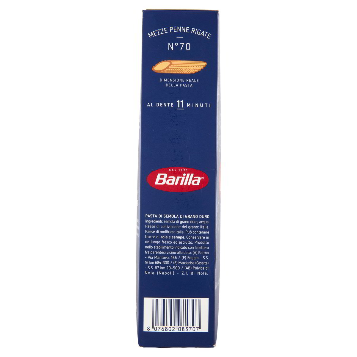BARILLA – Mezze penne rigate n.70