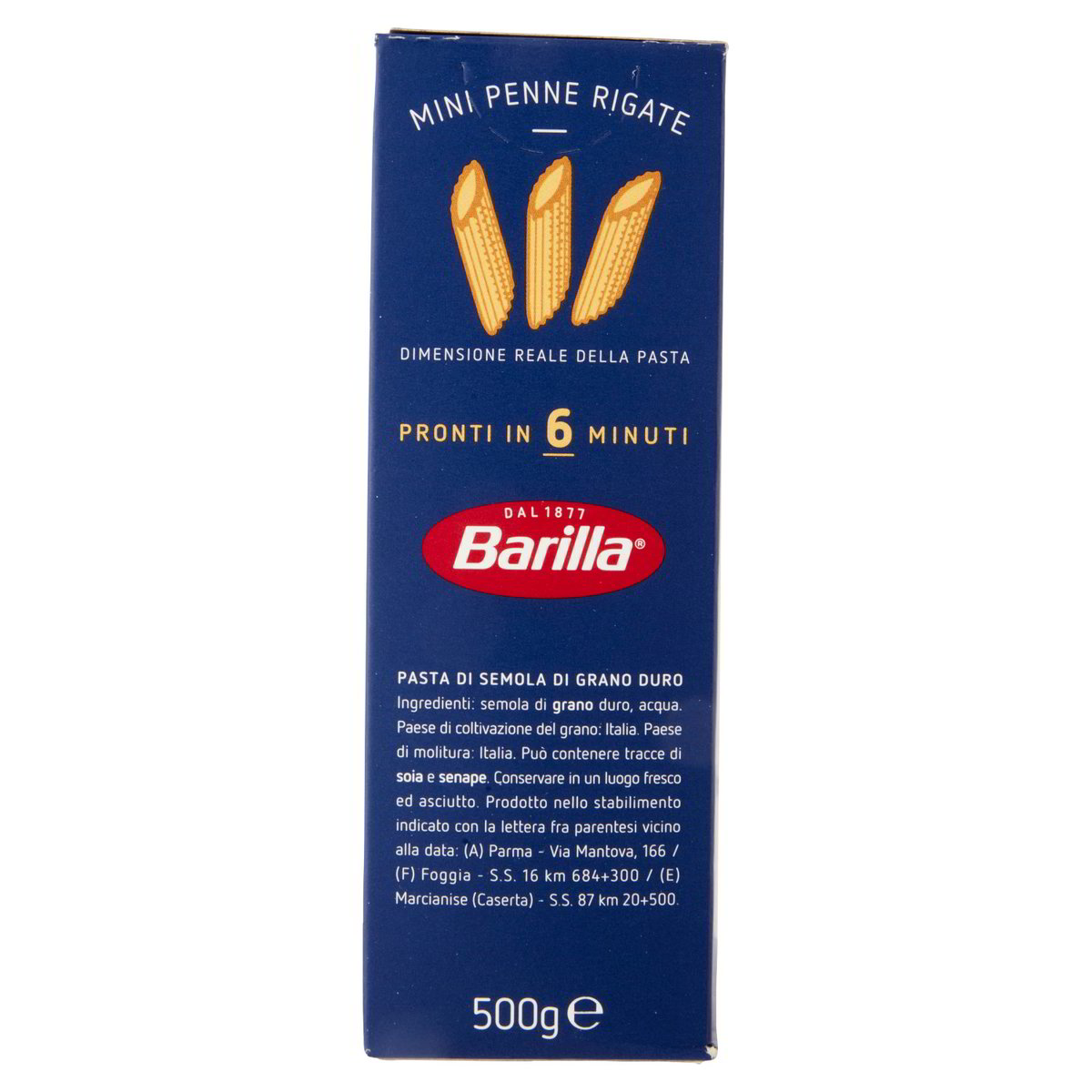 BARILLA – Mini penne rigate Piccolini