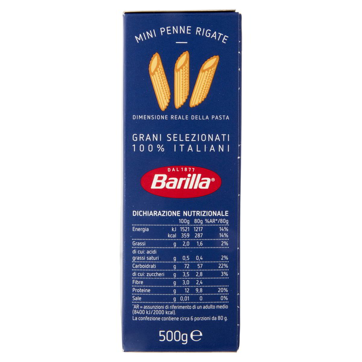 Mini penne rigate Piccolini