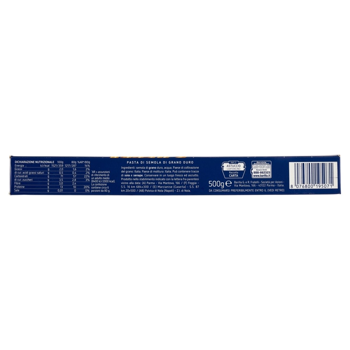 BARILLA – spaghetti grossi n.7