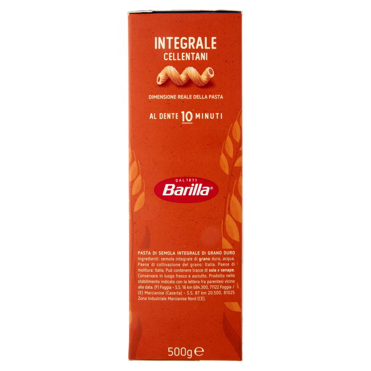 BARILLA – Cellentani Integrali