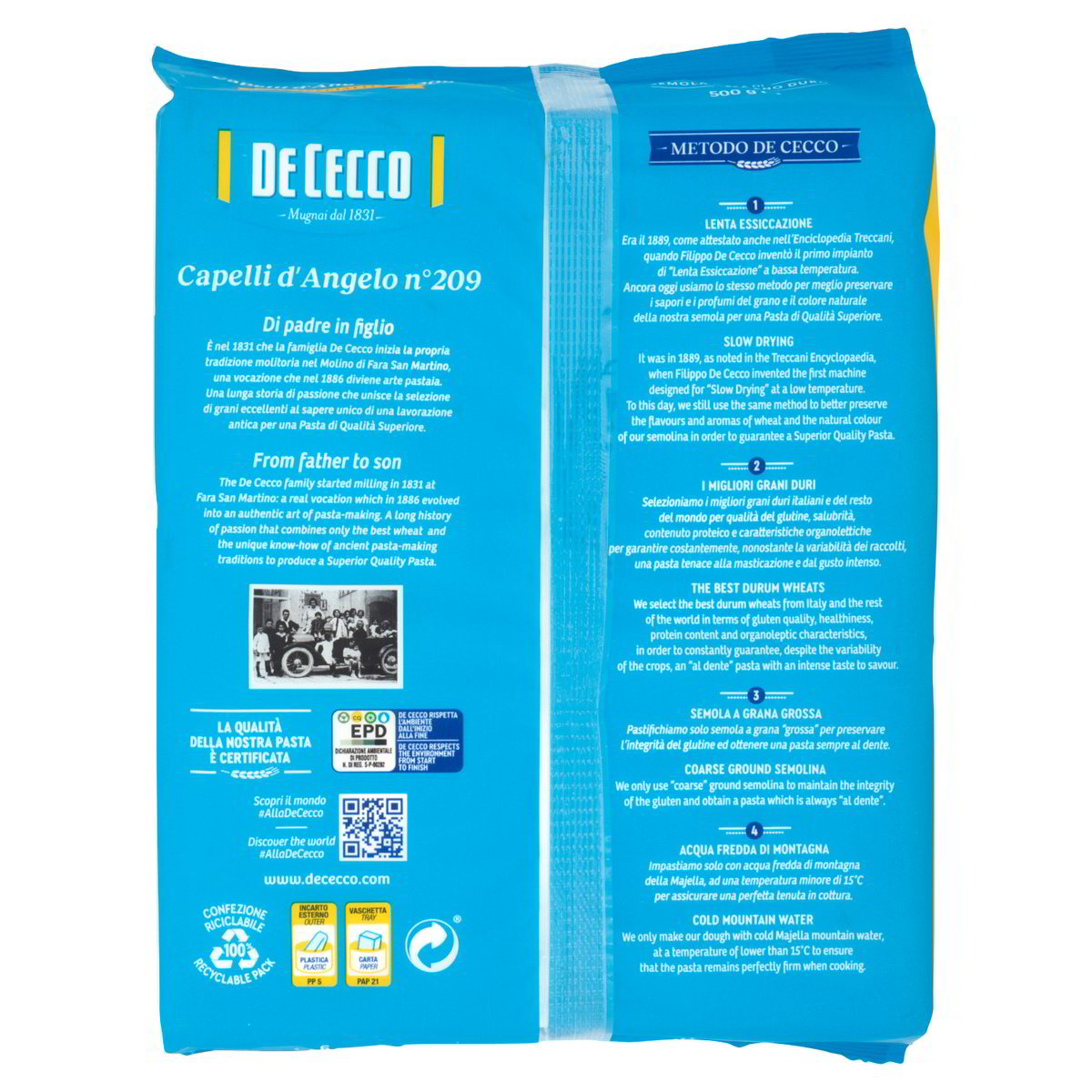 DE CECCO – Capelli d'angelo n.209