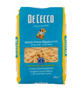 DE CECCO – Mezze penne rigate n.141