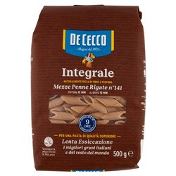 DE CECCO – Mezze Penne Rigate integrali N. 141