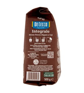 DE CECCO – Mezze Penne Rigate integrali N. 141