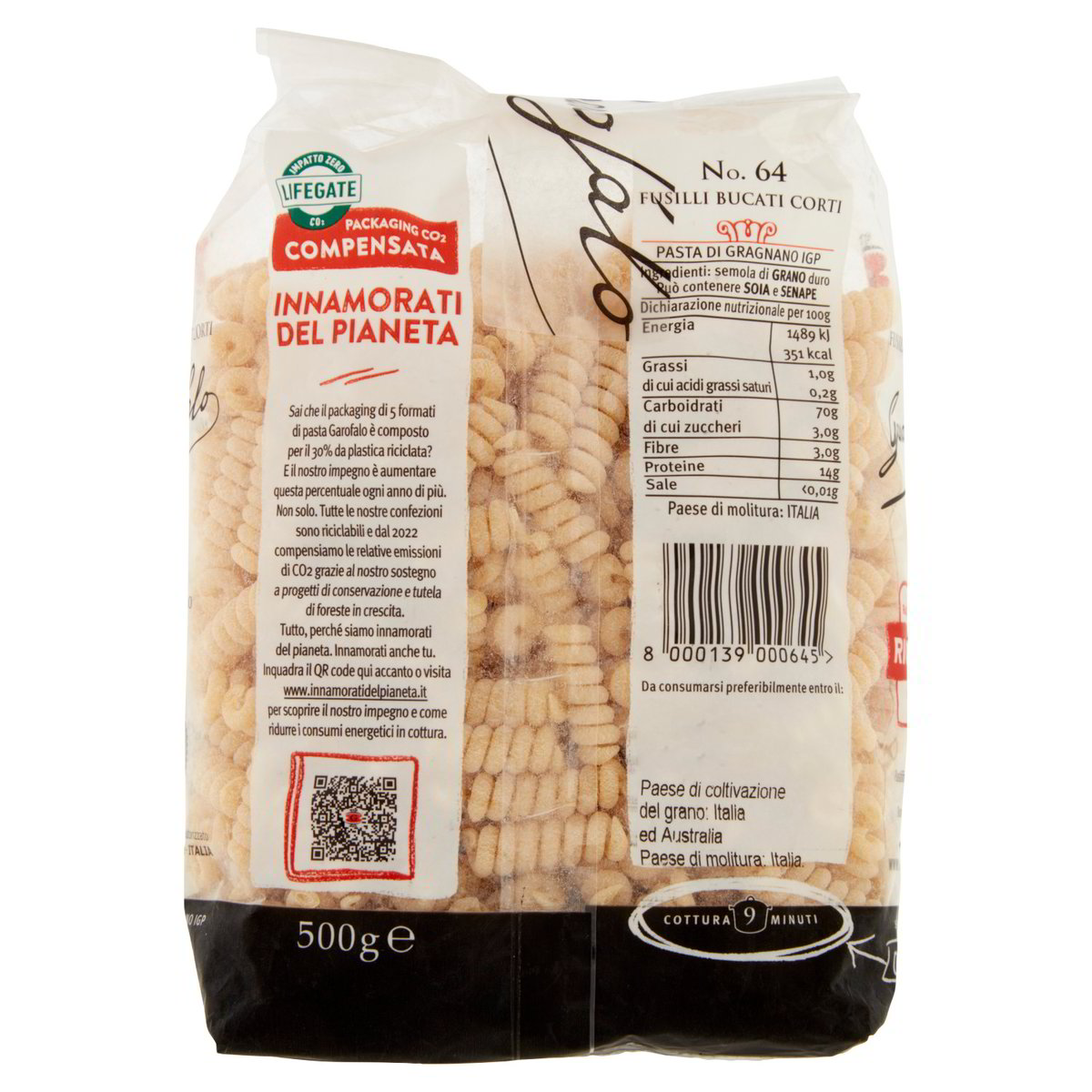 GAROFALO Fusilli bucati corti n.64