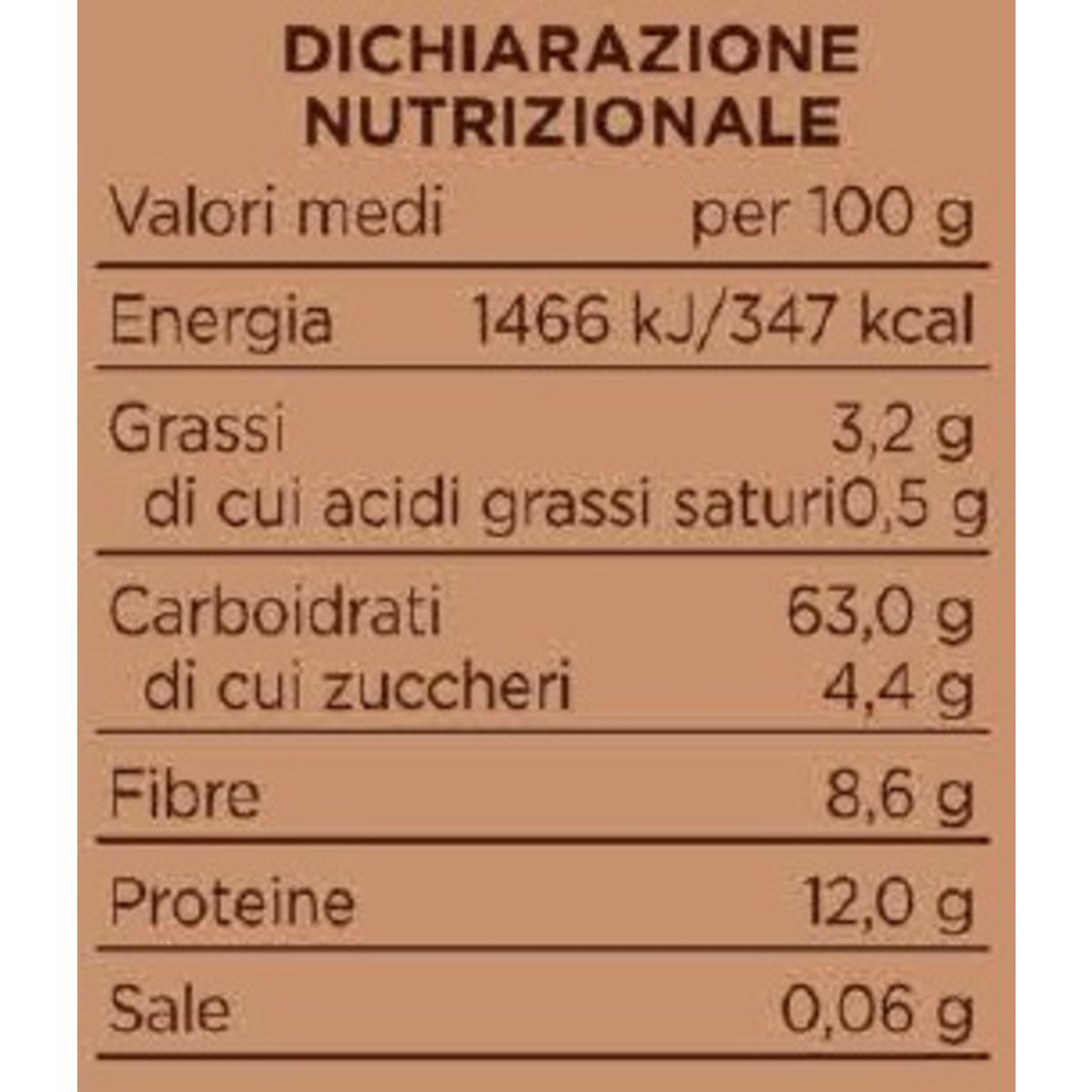 PRIMIA – Spaghetti integrali n.5