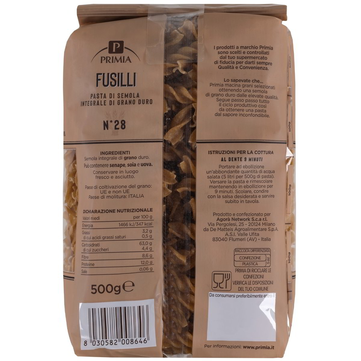 Fusilli integrali n.160
