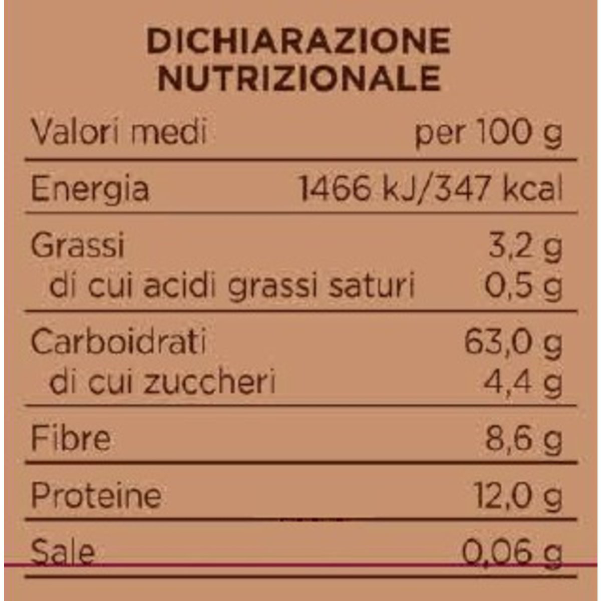 Penne Rigate N. 20 integrali