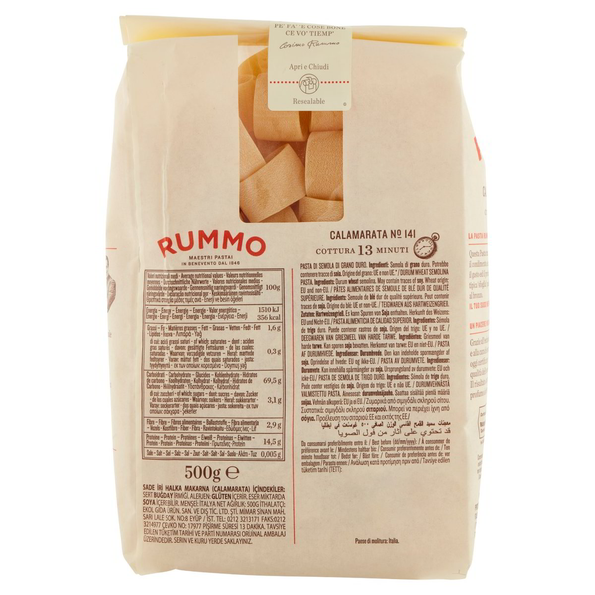 RUMMO Calamarata n.141