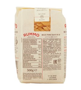 RUMMO Mezze penne rigate n.28