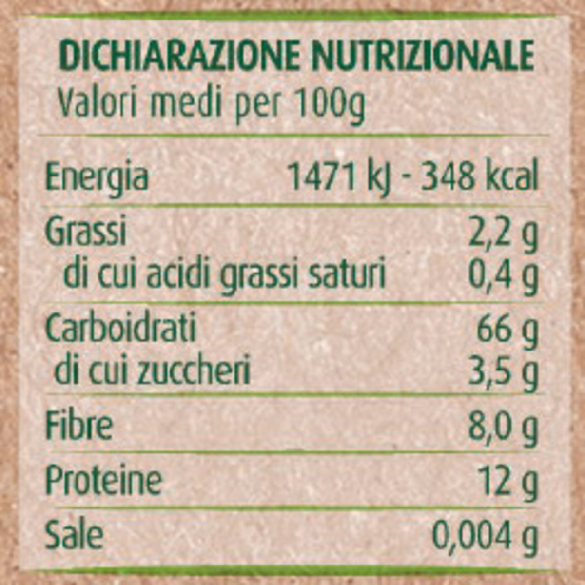 Spaghetti integrali Via Verde Bio