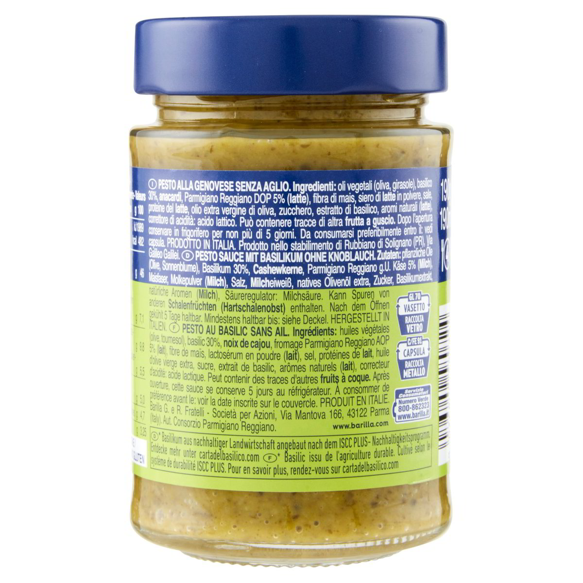 Pesto alla Genovese senz'aglio