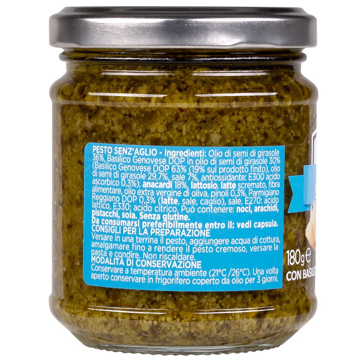 Pesto senz'aglio