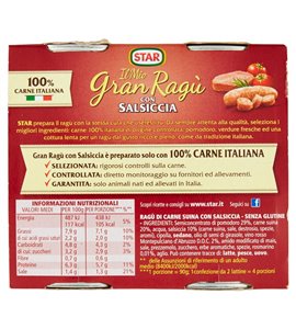 Gran Ragù con Salsiccia