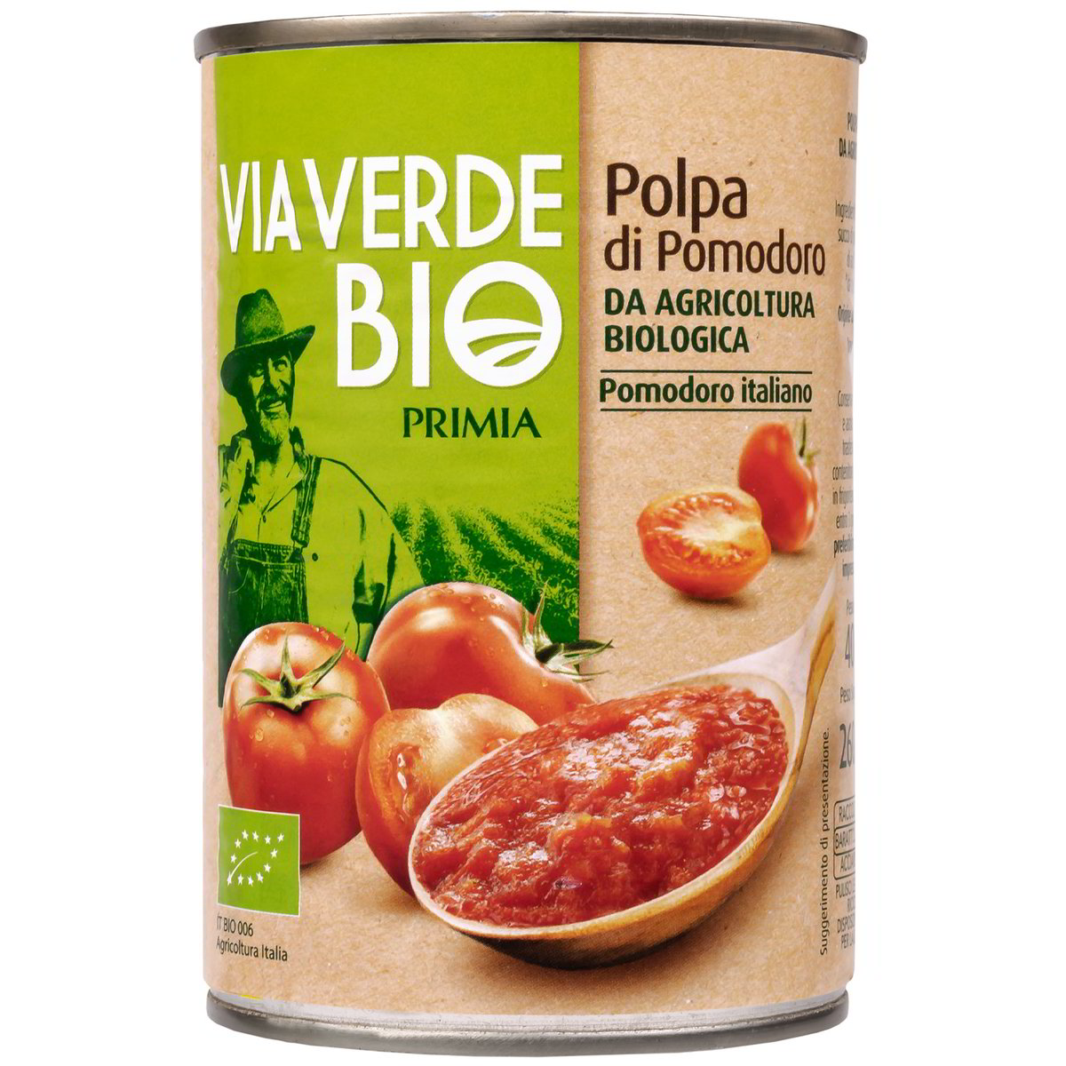 Polpa di pomodori Via Verde Bio