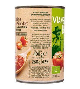 Polpa di pomodori Via Verde Bio