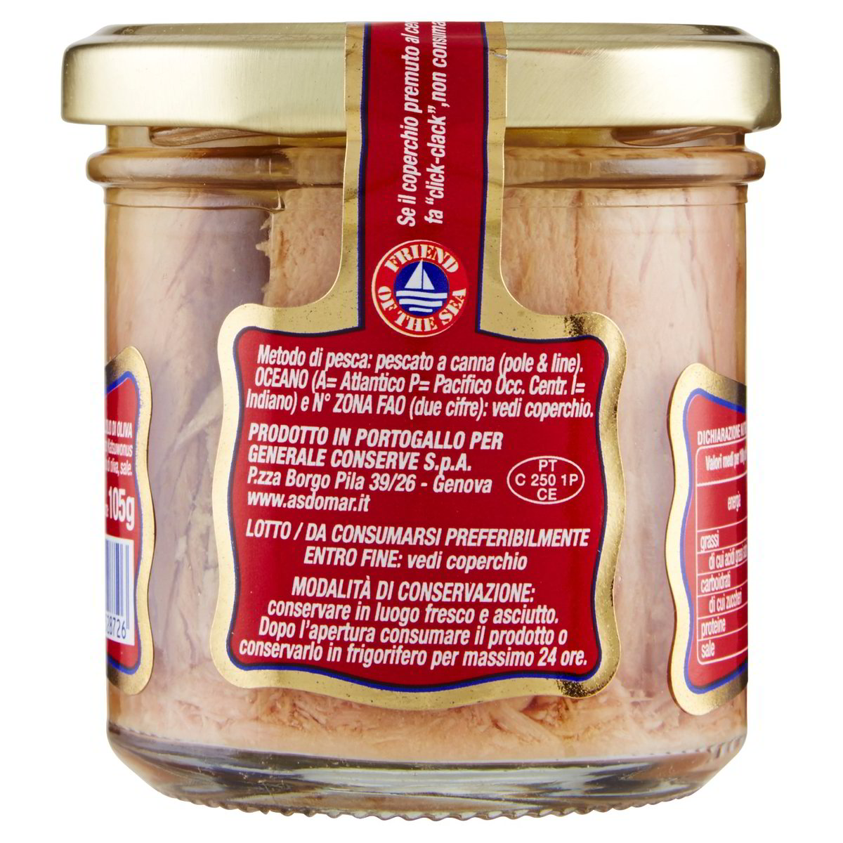 Filetti di tonno all'olio di oliva