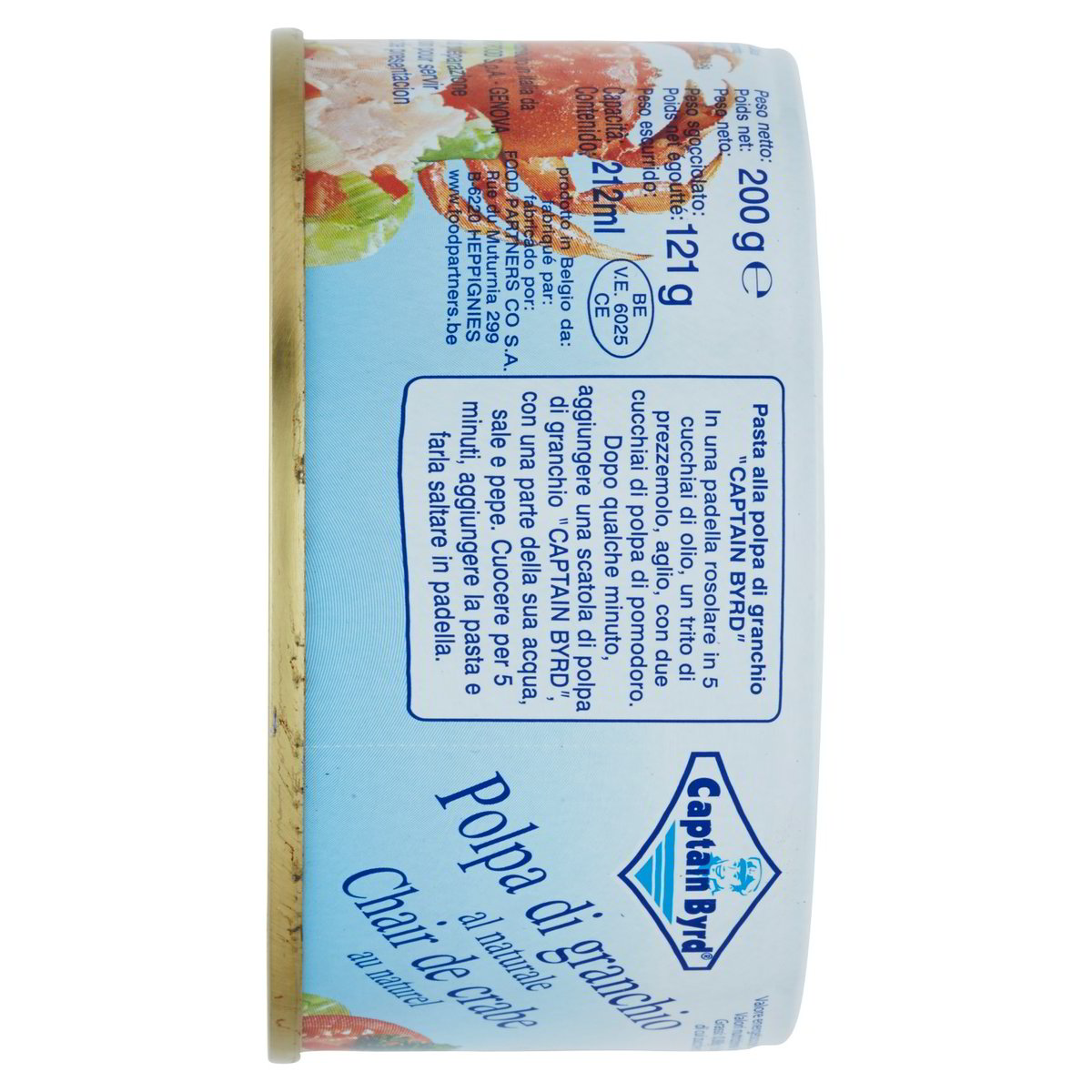 Polpa di granchio al naturale