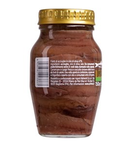 Filetti di alici in olio di oliva