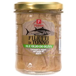 Filetti di tonno in olio d'oliva
