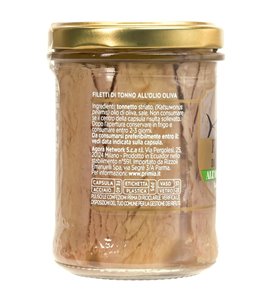 Filetti di tonno in olio d'oliva