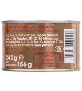 Tonno all'olio di oliva