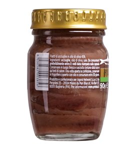 Filetti di alici in olio di oliva