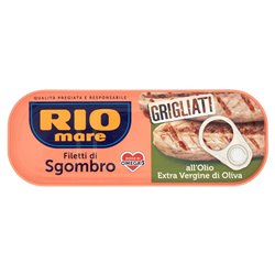 Filetti di sgombro grigliati